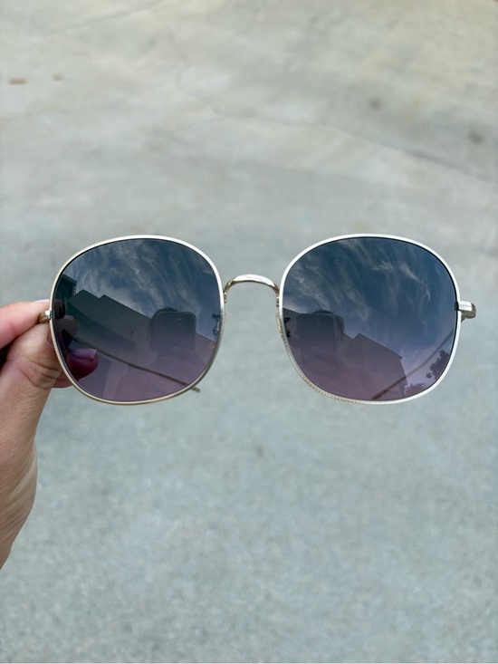 Oliver Peoples OV 1255S 503590 Mehrie 57-19 Gold blue/purple gradient Sunglasses main image 12